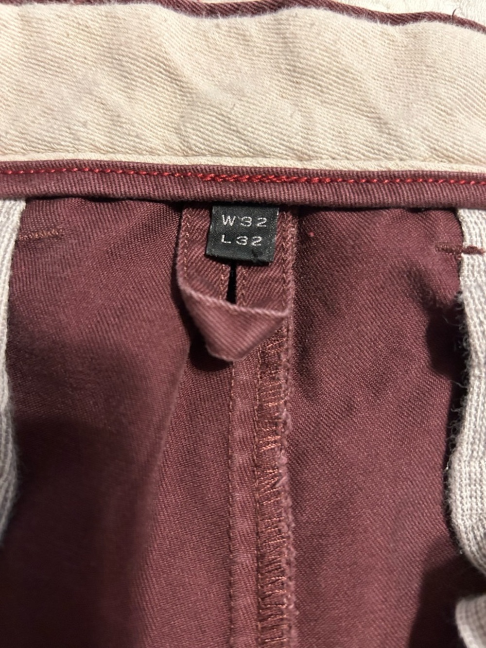 J. Crew Maroon “Broken In” Straight-Leg Chinos - Picture 4 of 6